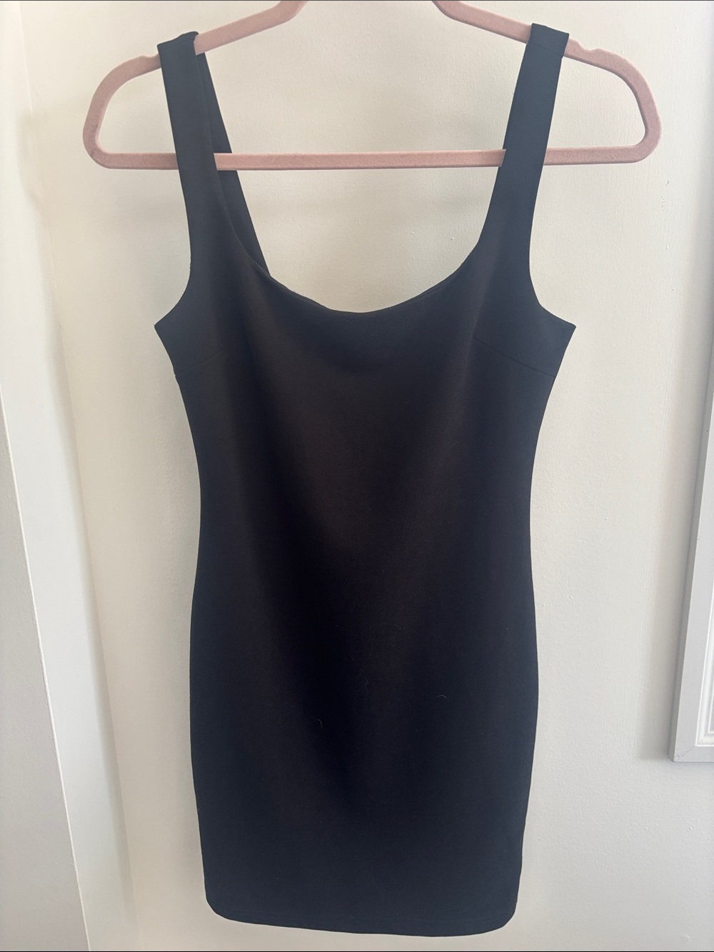 Classic Black Tank Bodycon Dress - Women